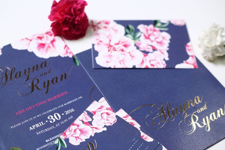 Customized invitation cards