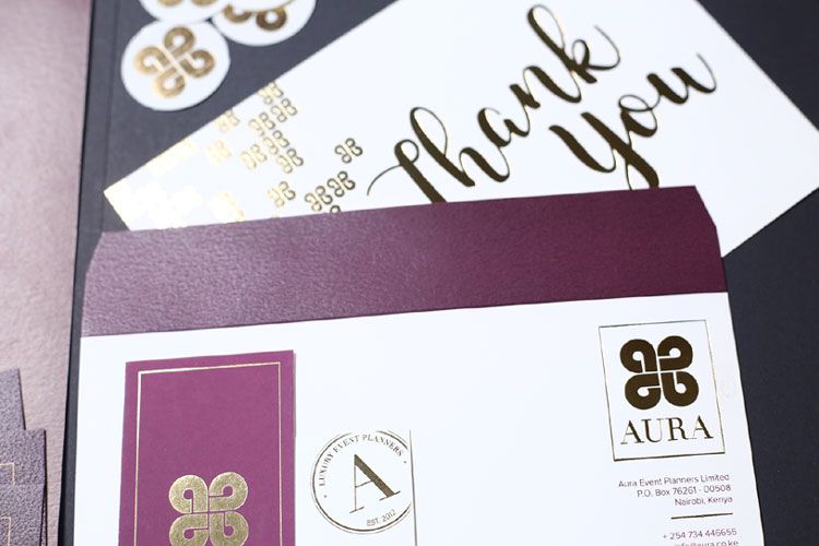 Luxury stationery items